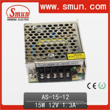 15W 12VDC 1.3A Small Size Single Output Switching Power Supply